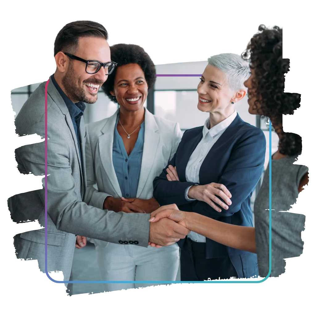 Supply chain collaboration illustration